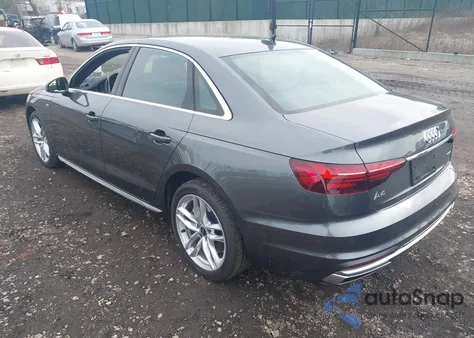 2021 Audi A4 Premium Plus 45 Tfsi S Line Quattro S Tronic z USA, uszkodzony, nr VIN WAUEAAF44MA072982